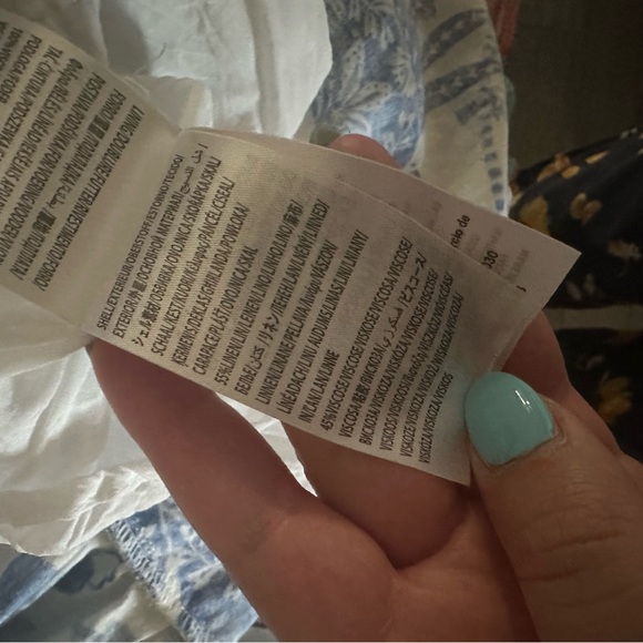 FARM Rio Blue and White Floral Dress - Picture 10 of 10